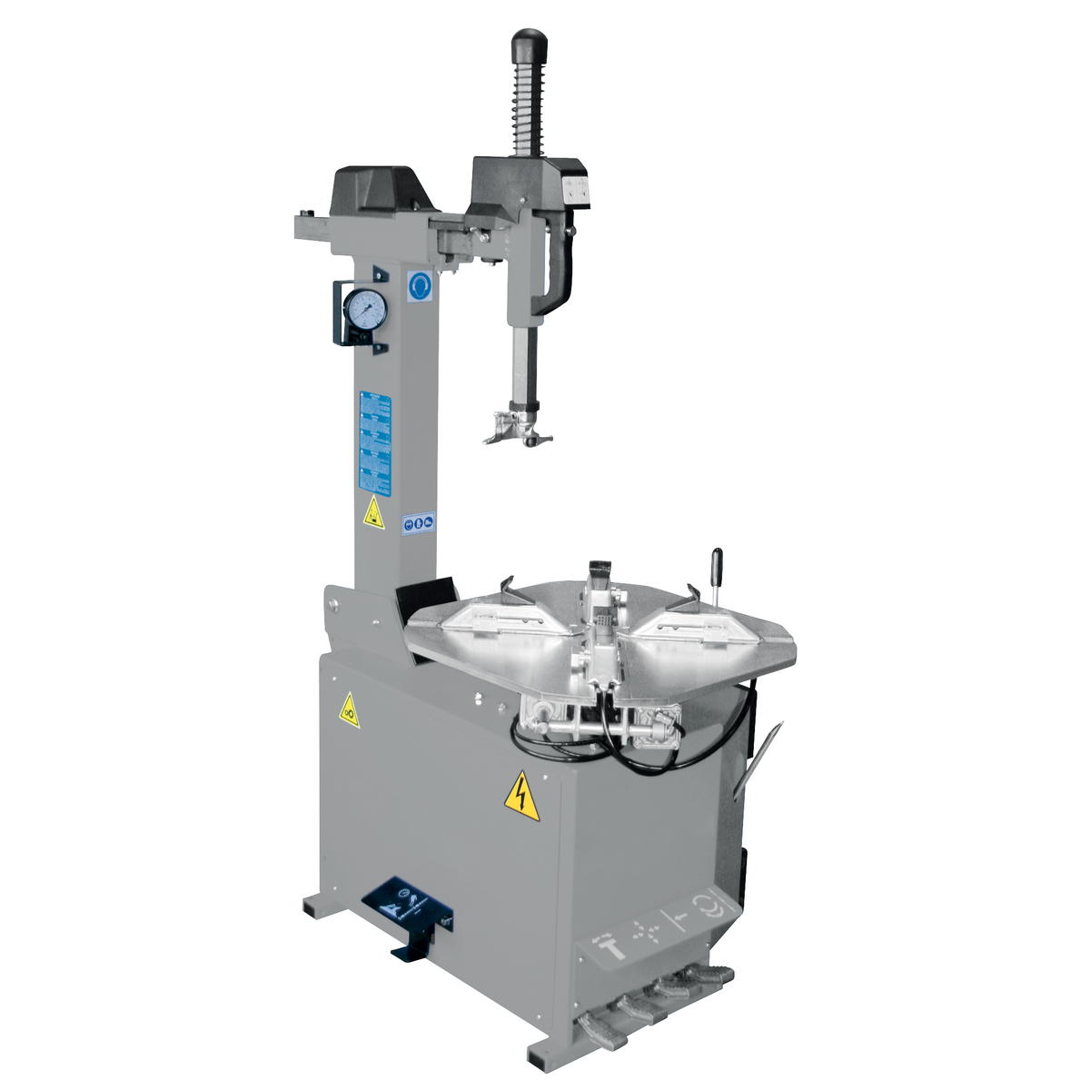 Устройство для накачки шин с педальным управлением | установлен на ...