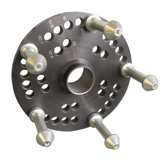 Piastra di serraggio di precisione per cerchi a 5 fori Renault Trafic Master | 101,6 – 110 mm