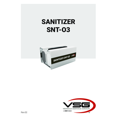 Sanitizer snt o3    b