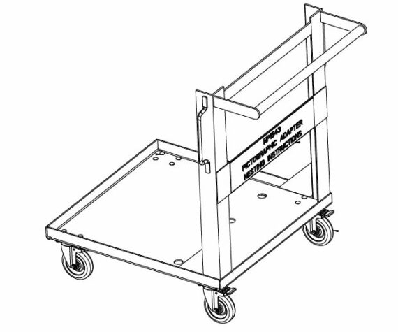 Transportwagen für Rampensatz