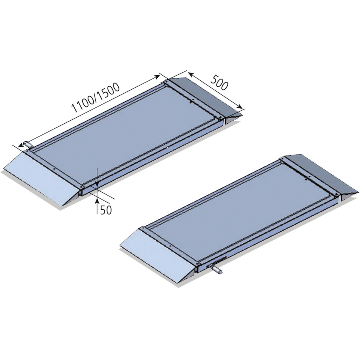 Sliding Plates 1100 X 500 X 50 Mm Ravaglioli