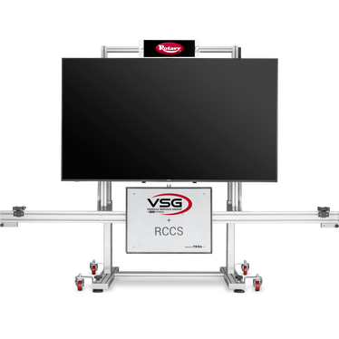 Struttura per RCCS3 | con monitor e logo VSG su pannello