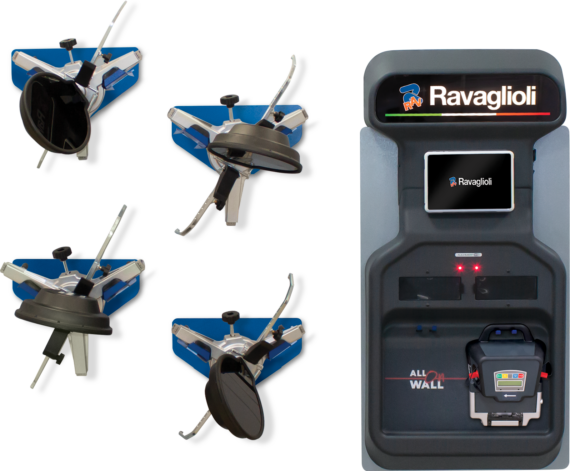 3D-Achsmessgerät RAV3D2.0WALL.3S | Light-Ausführung