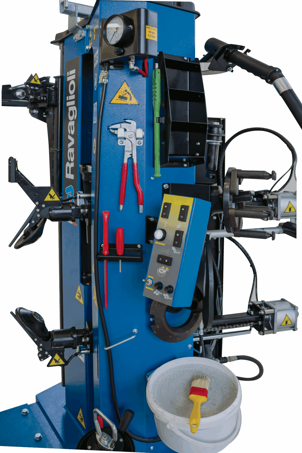 Tyre changer G1250 30 compartments accessories DI