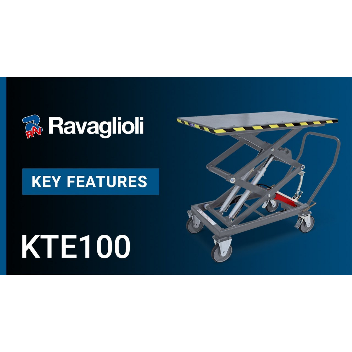 Lifting table KT100 Ravaglioli