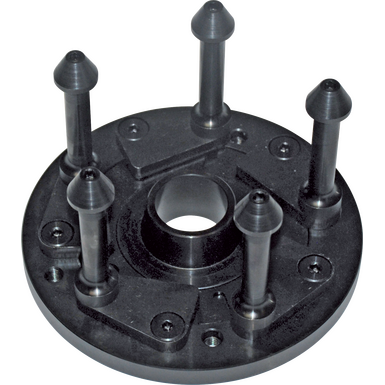 Precision type clamping flange Universal, for wheels with 3/4/5 holes | with studs