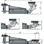 Pads 3.7 t | 1 set / 4 pieces