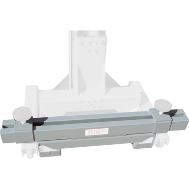 Par de apoyos para liberar las ruedas