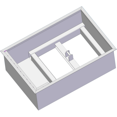 Монтажная ванна для тормозных стендов