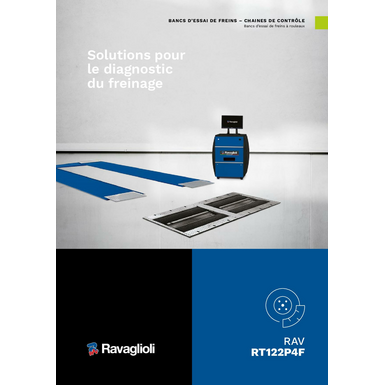 Brake testers Test lanes RAVRT122P4F BR   