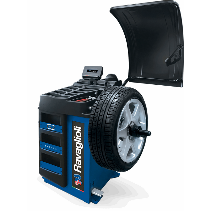 Electronic wheel balancer with microprocessor G2.124NWSPLUS
