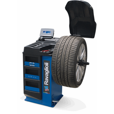 Electronic wheel balancer with microprocessor G2.121RFM