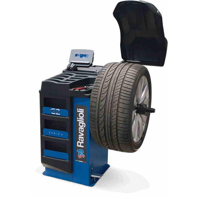 Electronic wheel balancer with microprocessor G2.121RFM