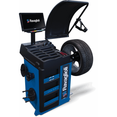 Electronic wheel balancer with microprocessor GP3.150WSPLUS