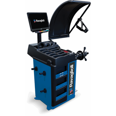 Electronic wheel balancer with microprocessor GP3.150S