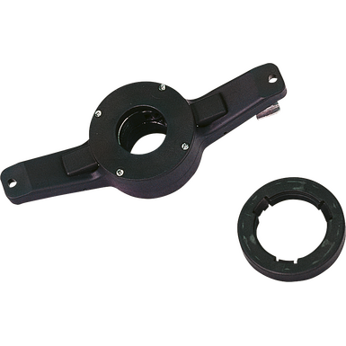 Quick clamping nut with pressure ring