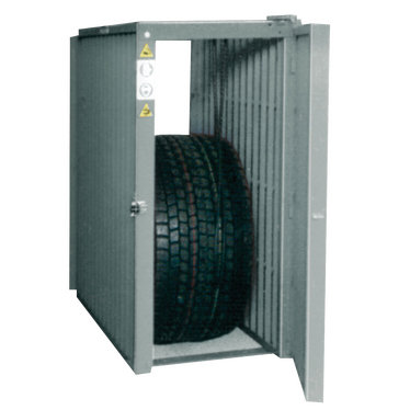 Tyre inflation cage GI BOX