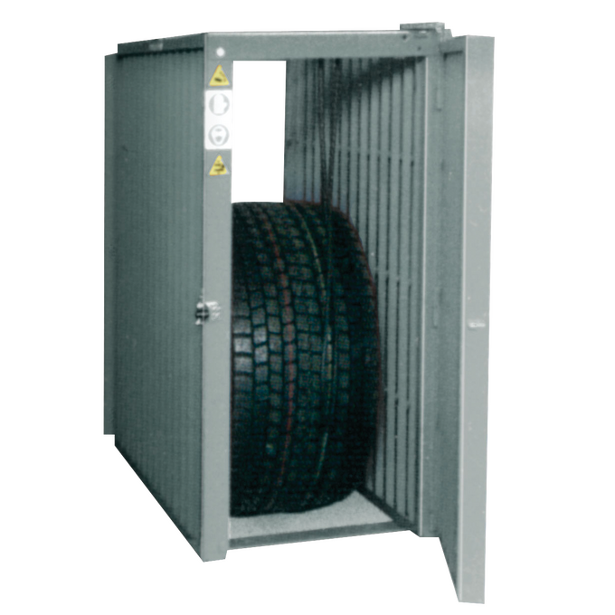Tyre inflation cage GI BOX