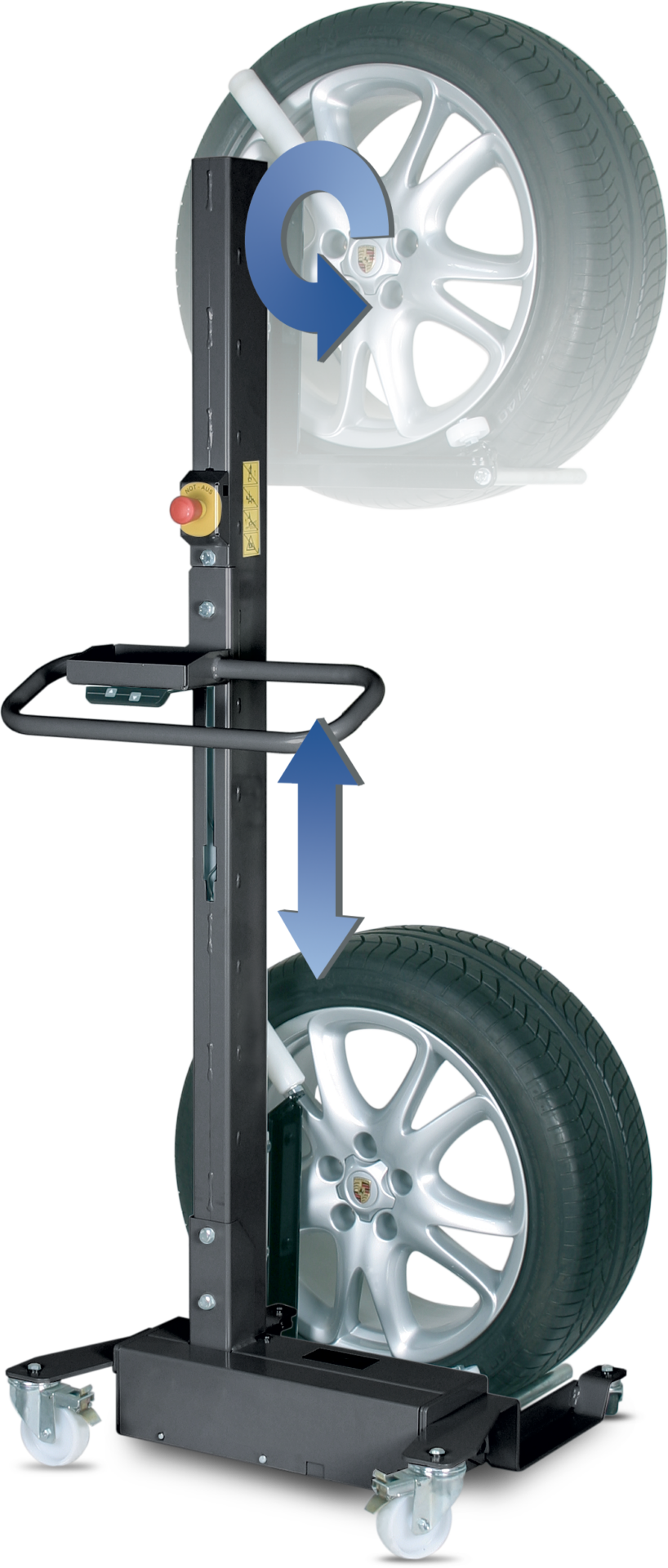 Монтажные тележки для колёс GR80WS