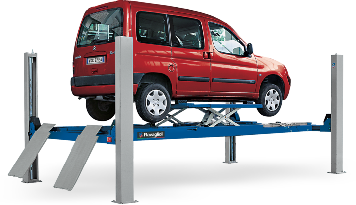 4-post lift RAV4406LSI - Ravaglioli