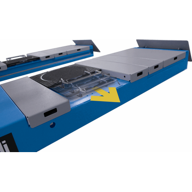 Scissor lift 600 series turntable wheel alignment DI 01