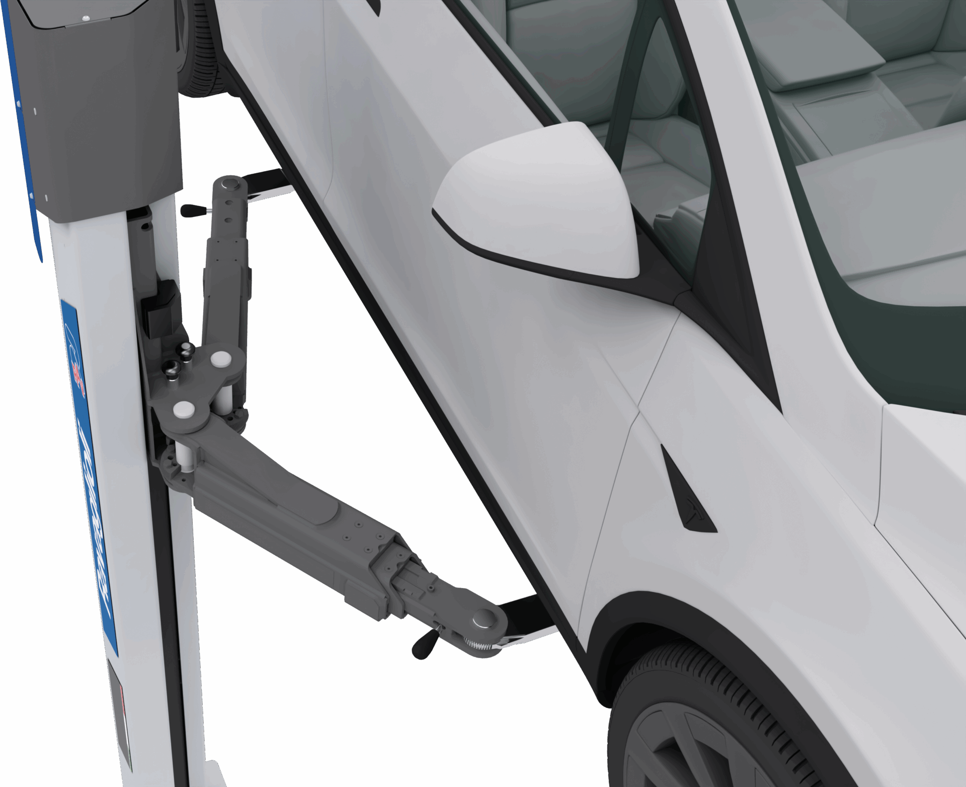 2 Post Lift KPX35EV for sports cars with low profile DI