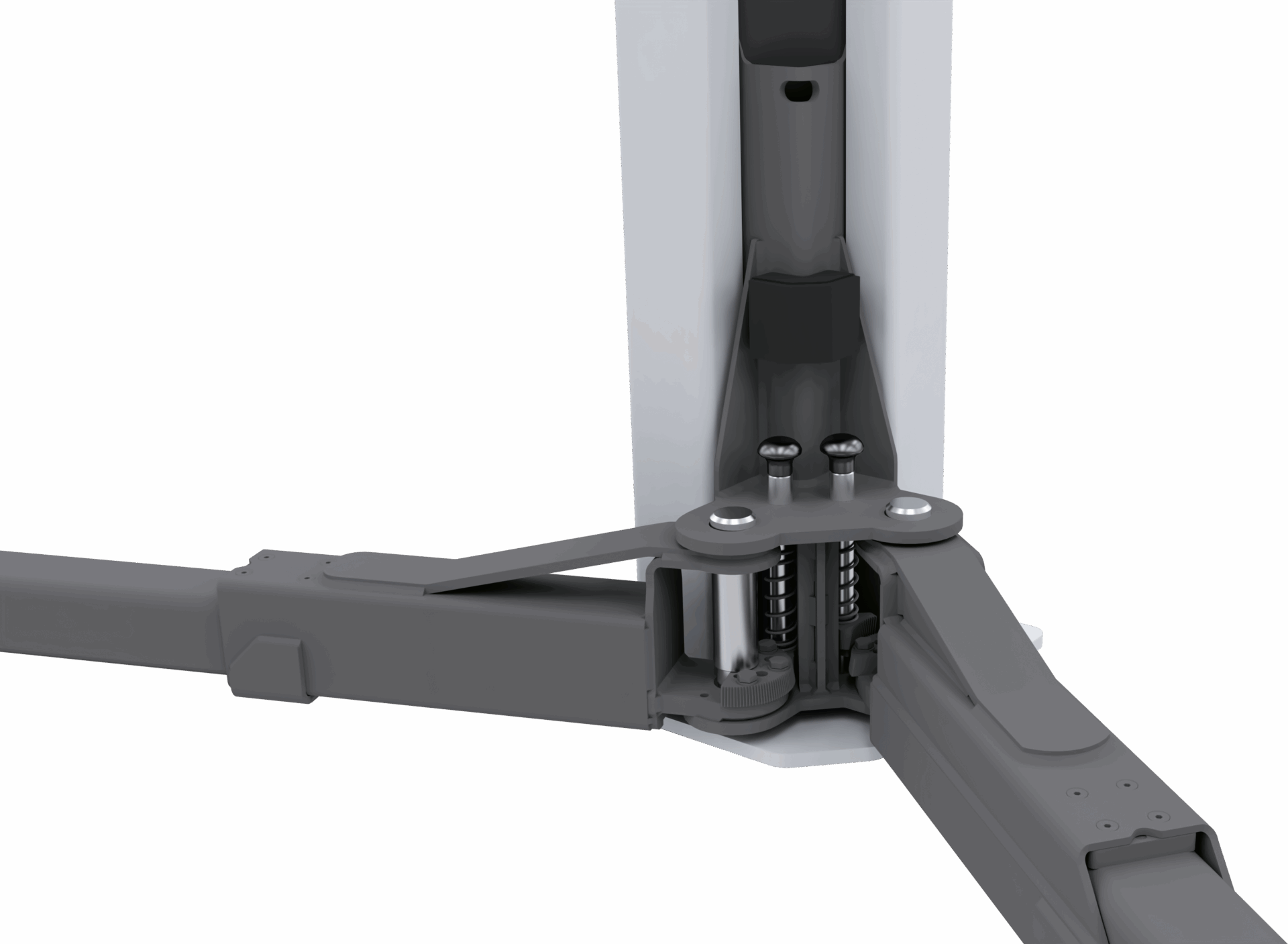 2 Post Lift KPX35EV automatic arm locking system DI