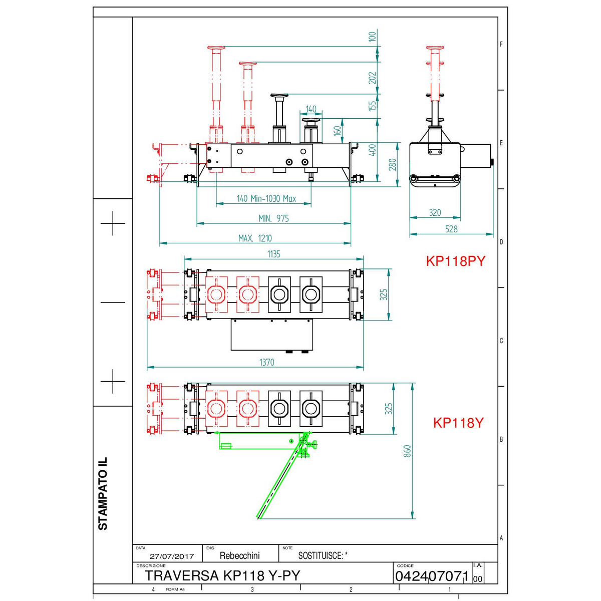 jacking-beam-kp118py-ravaglioli
