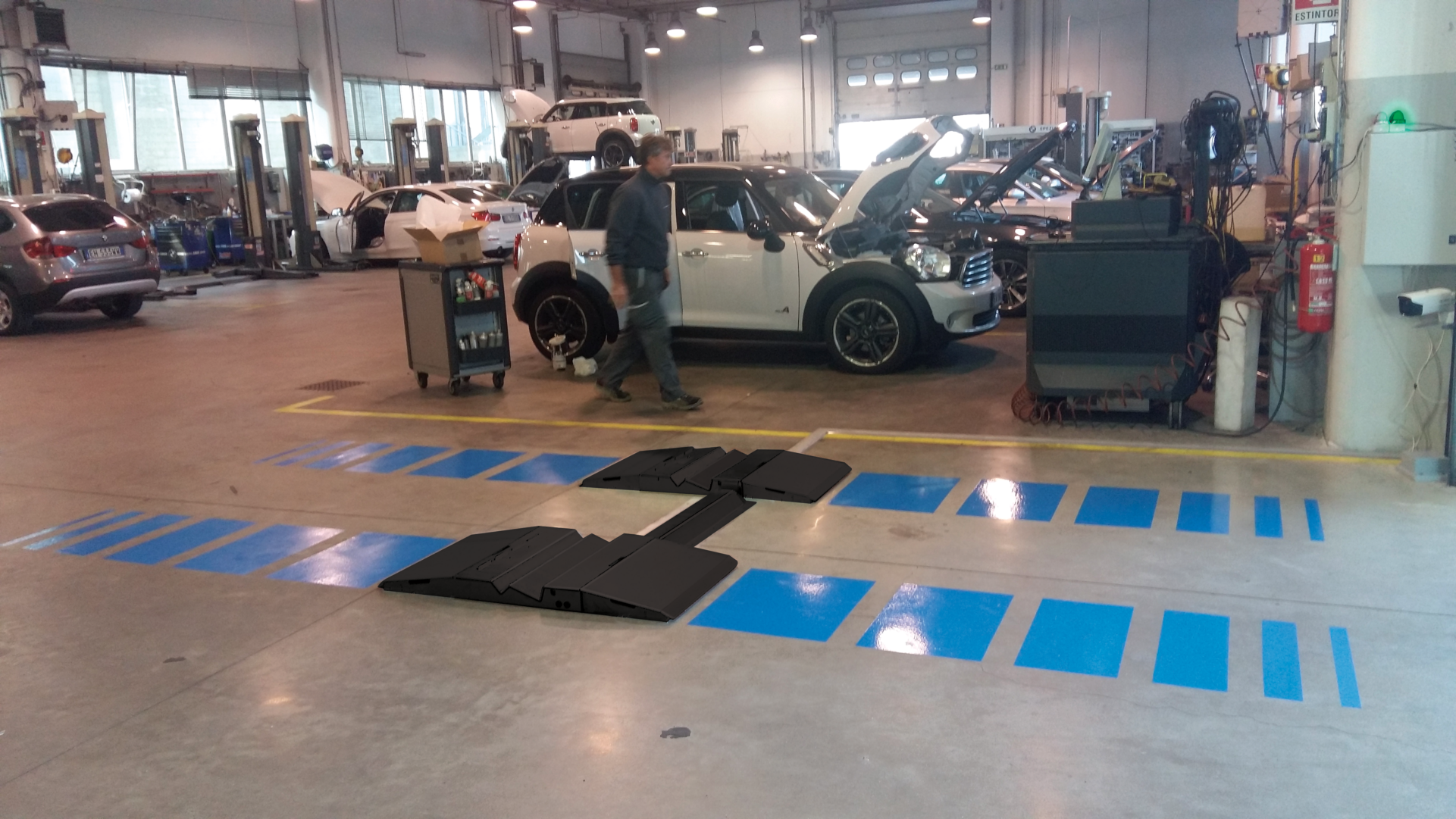 Tyre tread measuring system WS101 102 MI 05 Tyre tread measuring system WS101 102 MI 05