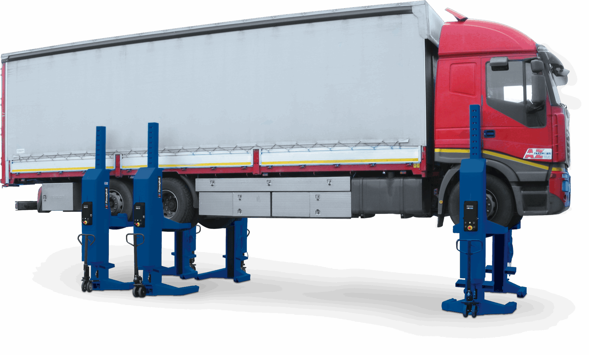 Mobile column lift RAV308H.6WS