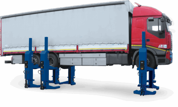 Mobile column lift RAV308H.6WS