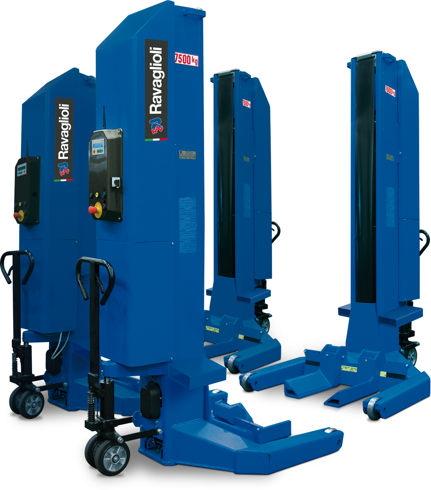 Mobile column lift RAV307H.8WS