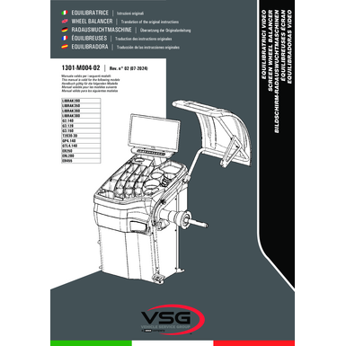 Wheel balancers rot rav spa monitor wheel balancer im 1301 m004 02 vsg rev02 multi 2024 