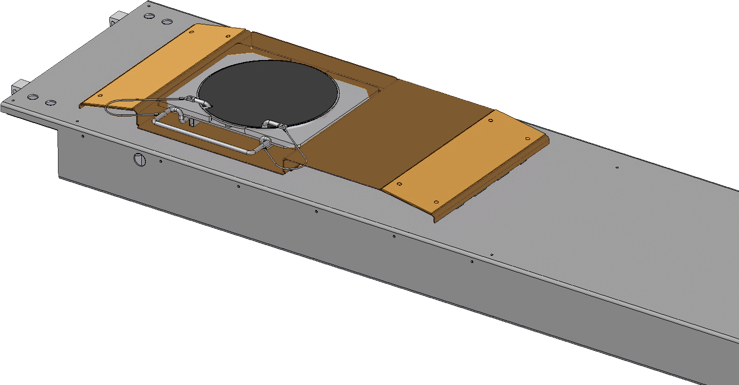 Seat for turntables | plates and slip plates excluded | 1 set