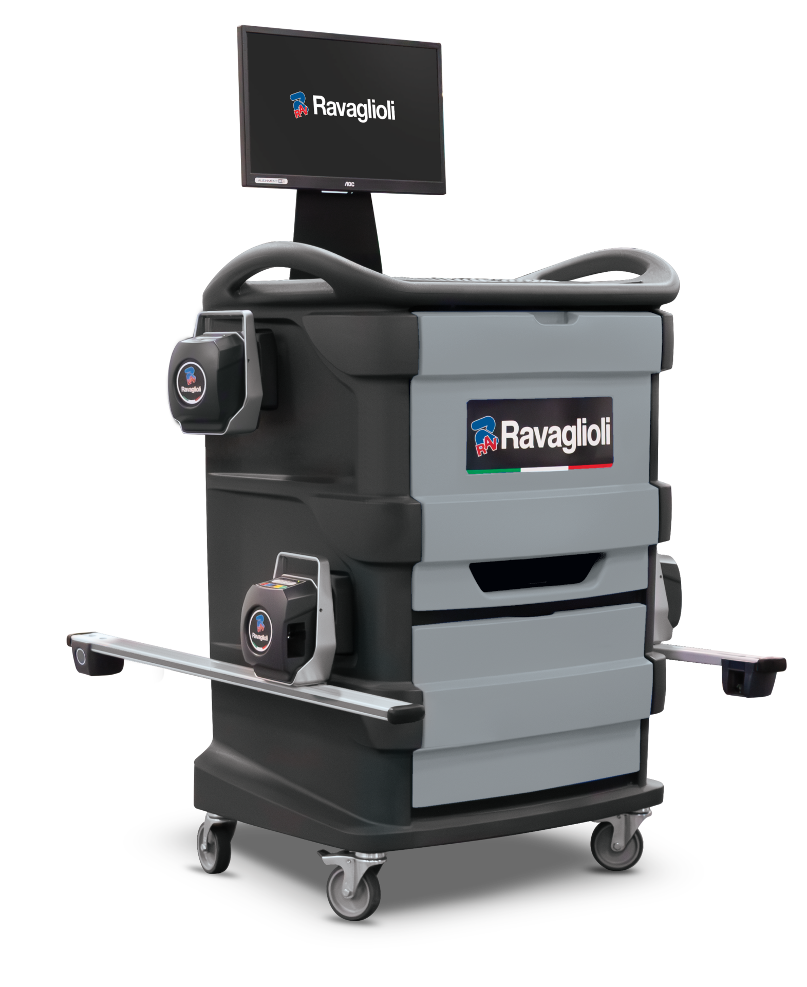 Alineador de ruedas CCD RAVTD 8060P TWS.4 (gris)