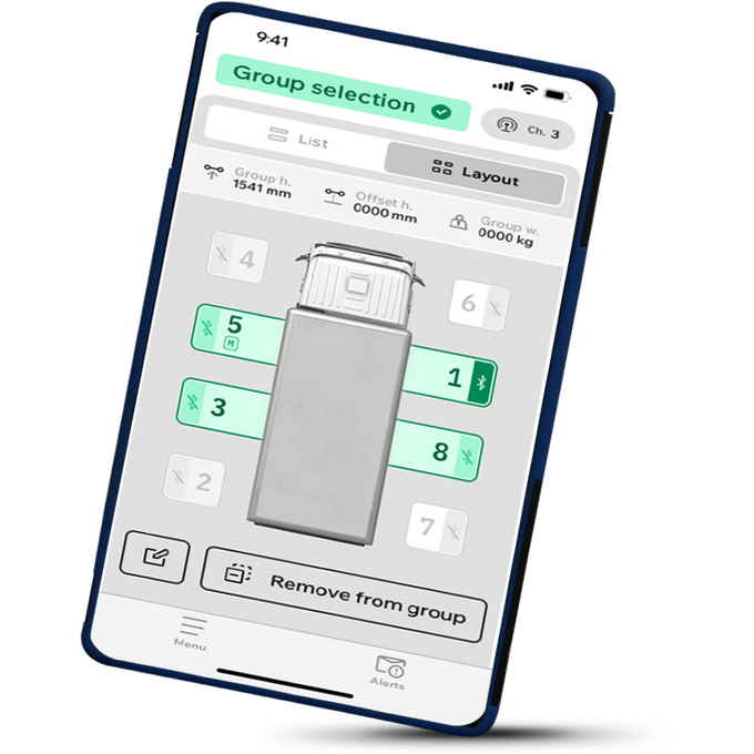 Mobile column lifts Alpha serie Tablet DI