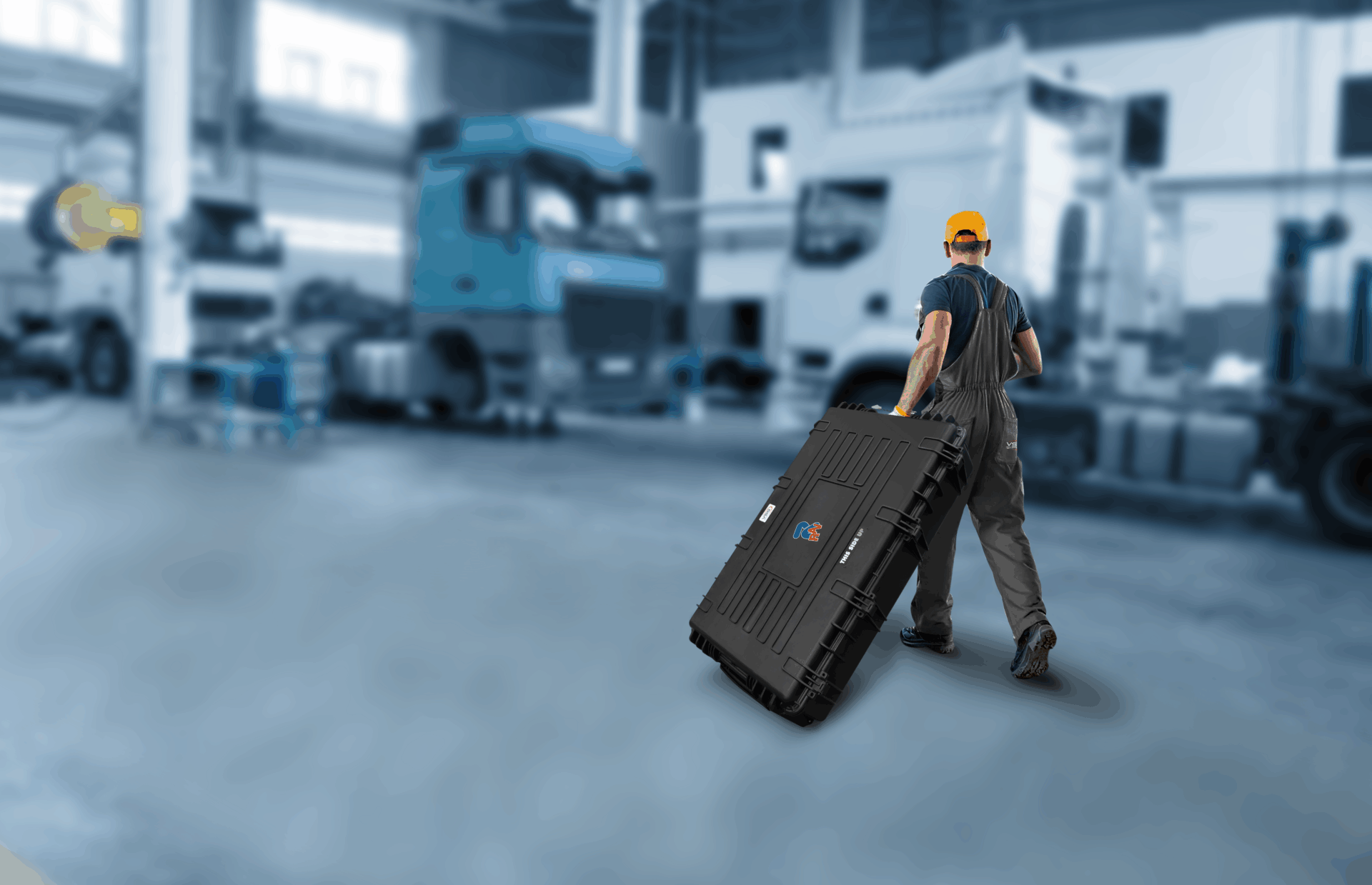 CCD Wheel Aligner Portable RAVTD6000TB3 carrying case DI