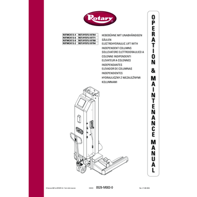 Mobile Column Lifts HYD75 IM 0529 M003 0 Rev0 multi 