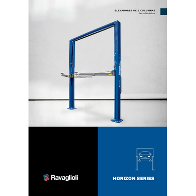 2 post lift Horizon Series KPH35 BR   