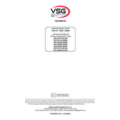 Tyre changer ROTNV11N–RAVG96NX SPAG526N IM 7505 M008 00 VSG rev02 pl 