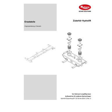 Hydrolift Supporting SP 132145  2024  Rev 0