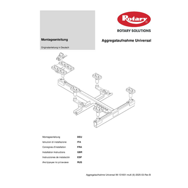 Aggregataufnahme Universal IM 131651 multi(6)  Rev B