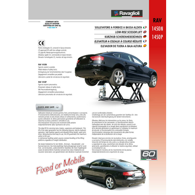 Mid rise lifts RAV1450N 1450P BR multi 2025