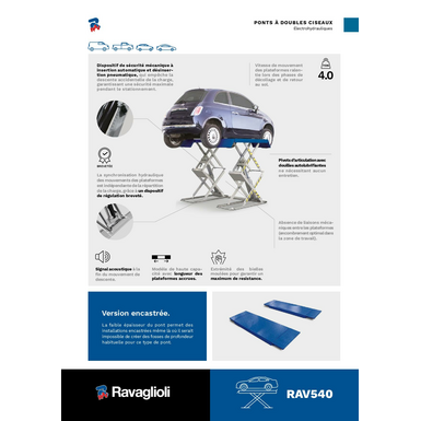 Scissor lift RAV540 BR 2025  FR