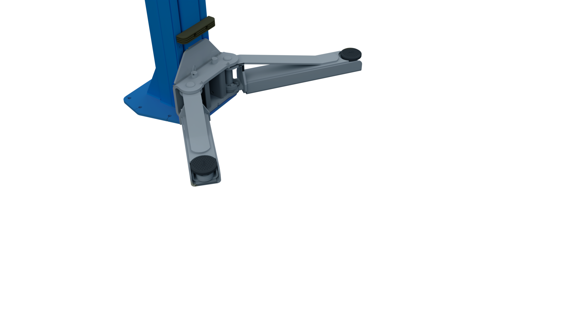 2 post lift Horizon Series KPH40AV 45 RAL5005 closed arms DI 2 post lift Horizon Series KPH40AV 45 RAL5005 closed arms DI