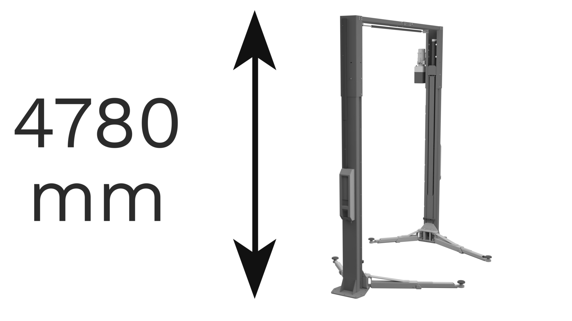 Height variant H=4780 mm Height variant H=4780 mm