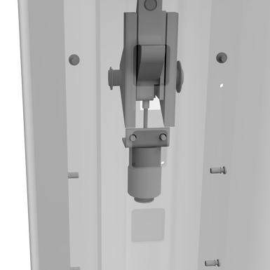 2 post lift Horizon Series mechanical harpoon DI