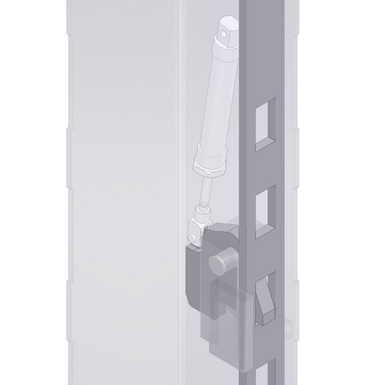 2 post lift Horizon Series mechanical safety DI