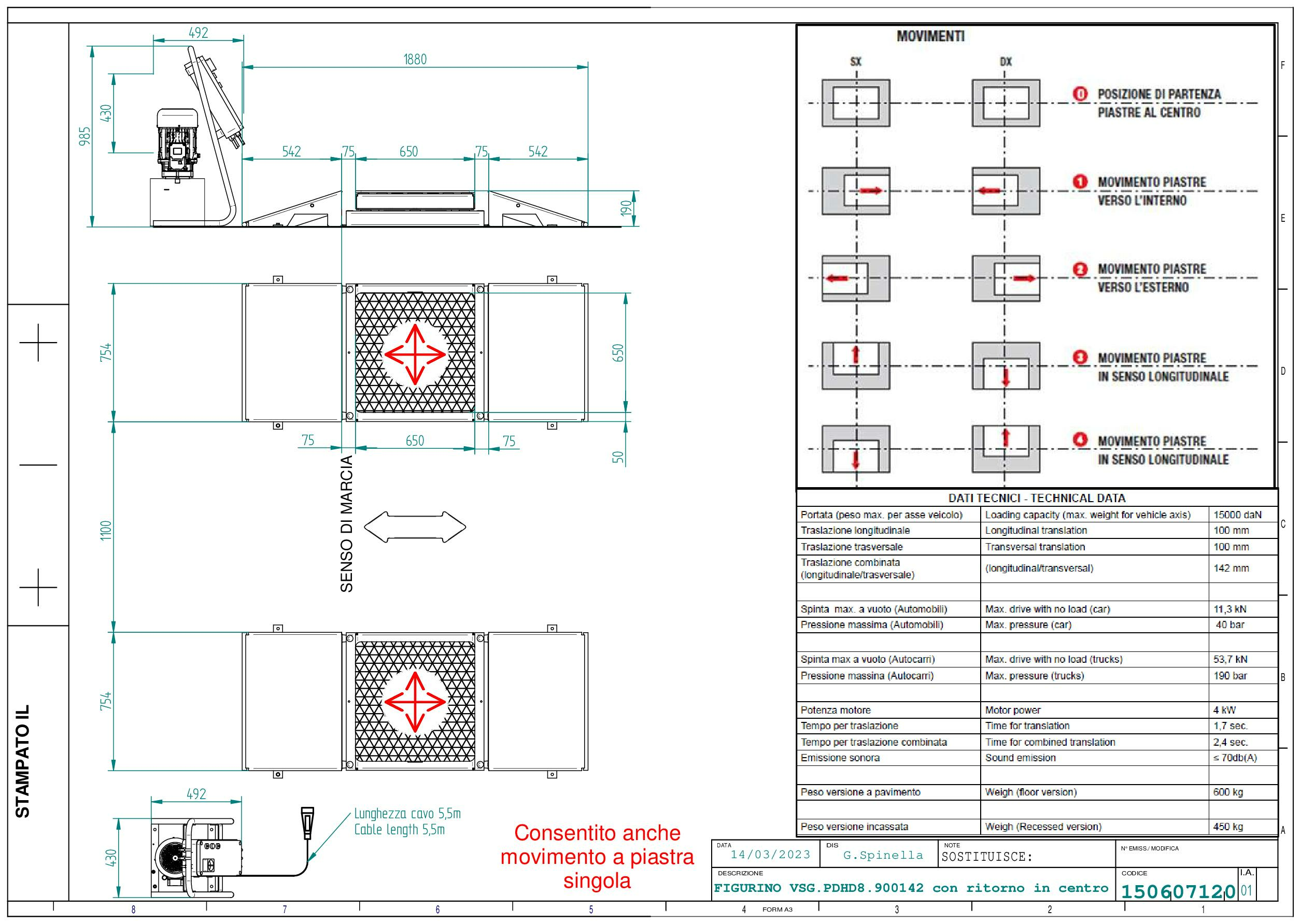 Play Detector VSGPDHD8900142 con ritorno in centro TD 150607120 01