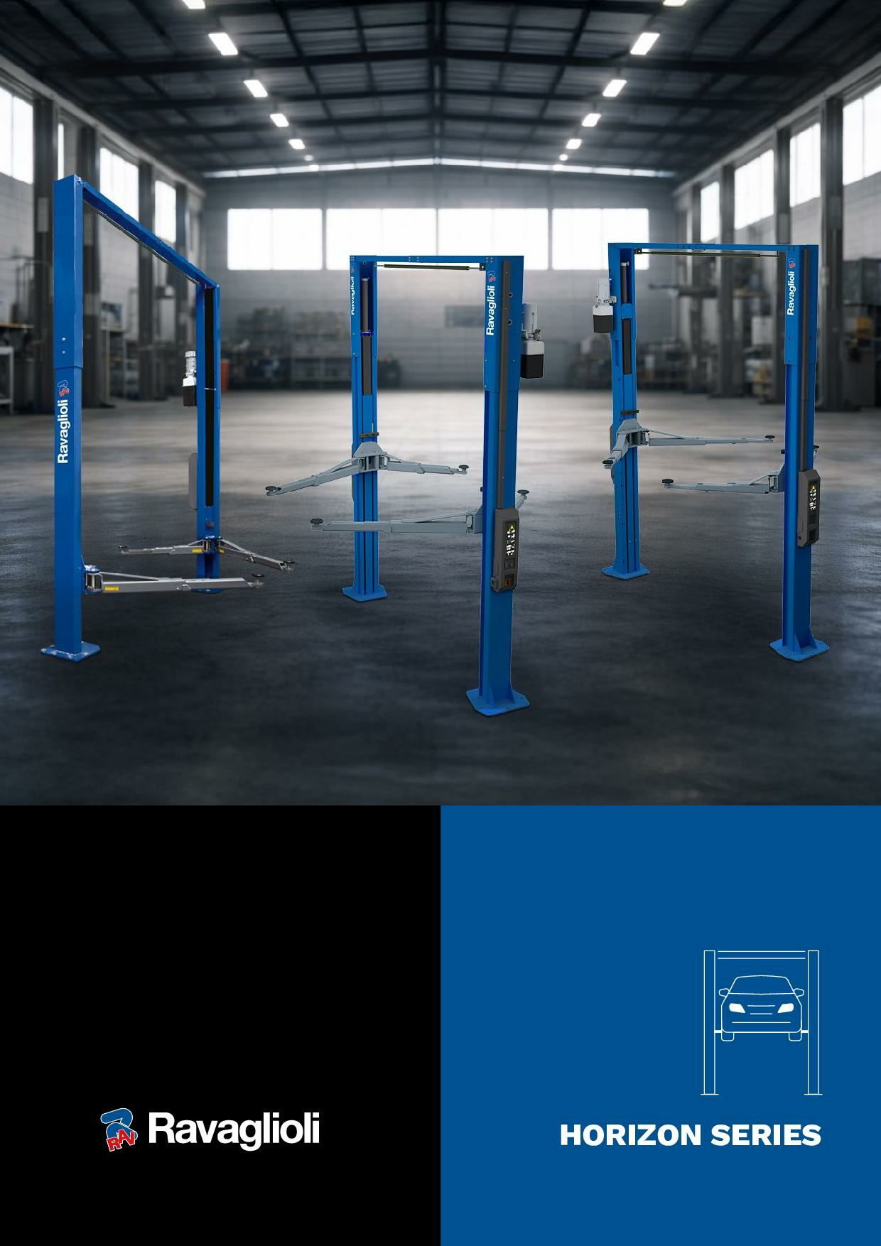 2 Post Lifts Horizon Series catalogue  